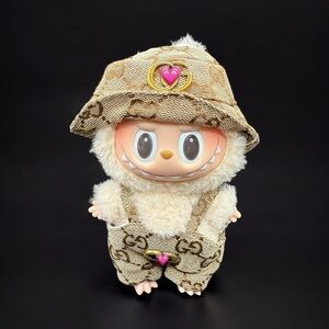 Labubu Clothes Jumpsuit - Brown (DOLL & SHOES NOT INCLUDED) - LC-014